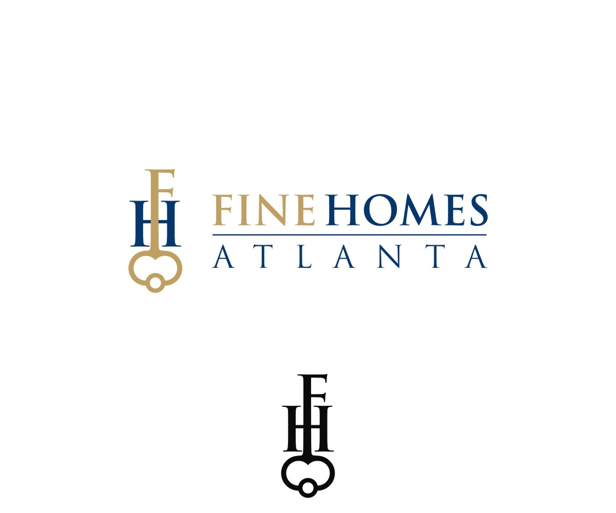 Logo-Design von aLiEN designs für Fine Homes Atlanta | Design #14216418