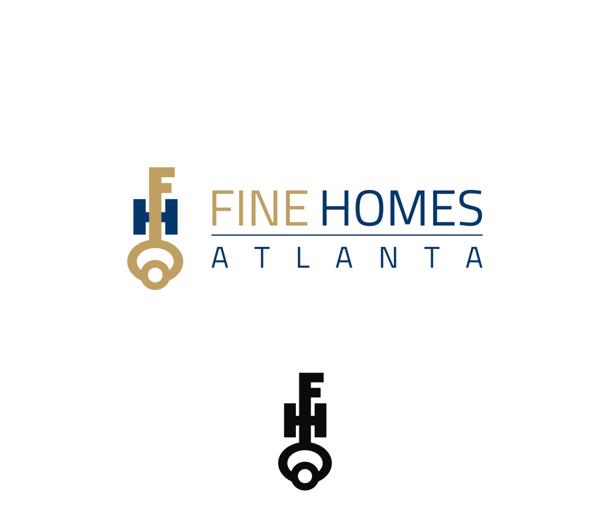 Diseño de Logo por aLiEN designs para Fine Homes Atlanta | Diseño #14226771