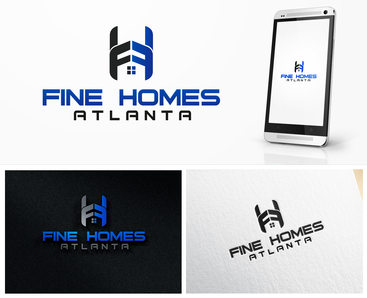 Logo Design by AnjelsS for Fine Homes Atlanta | Design #14181139