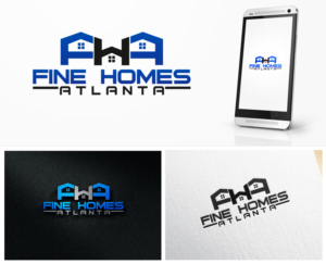 Logo Design by AnjelsS for Fine Homes Atlanta | Design: #14181140