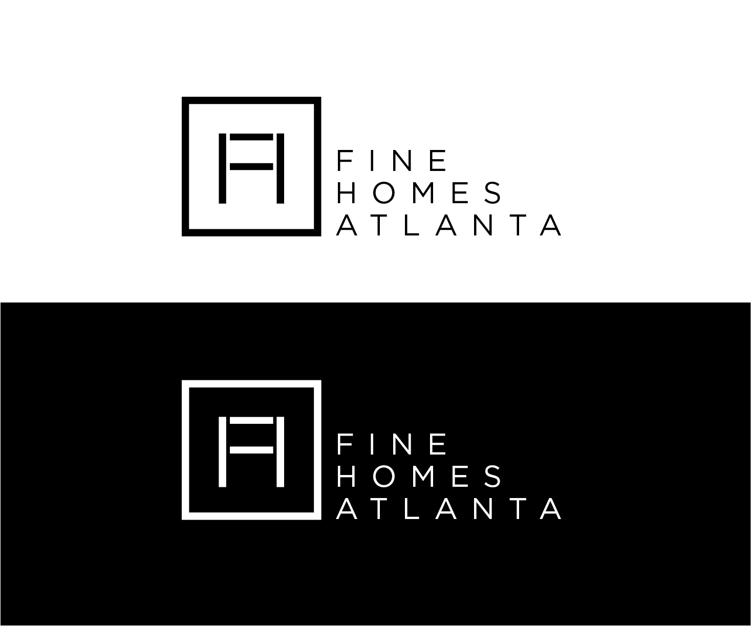Logo Design by mariosigncom for Fine Homes Atlanta | Design #14182817