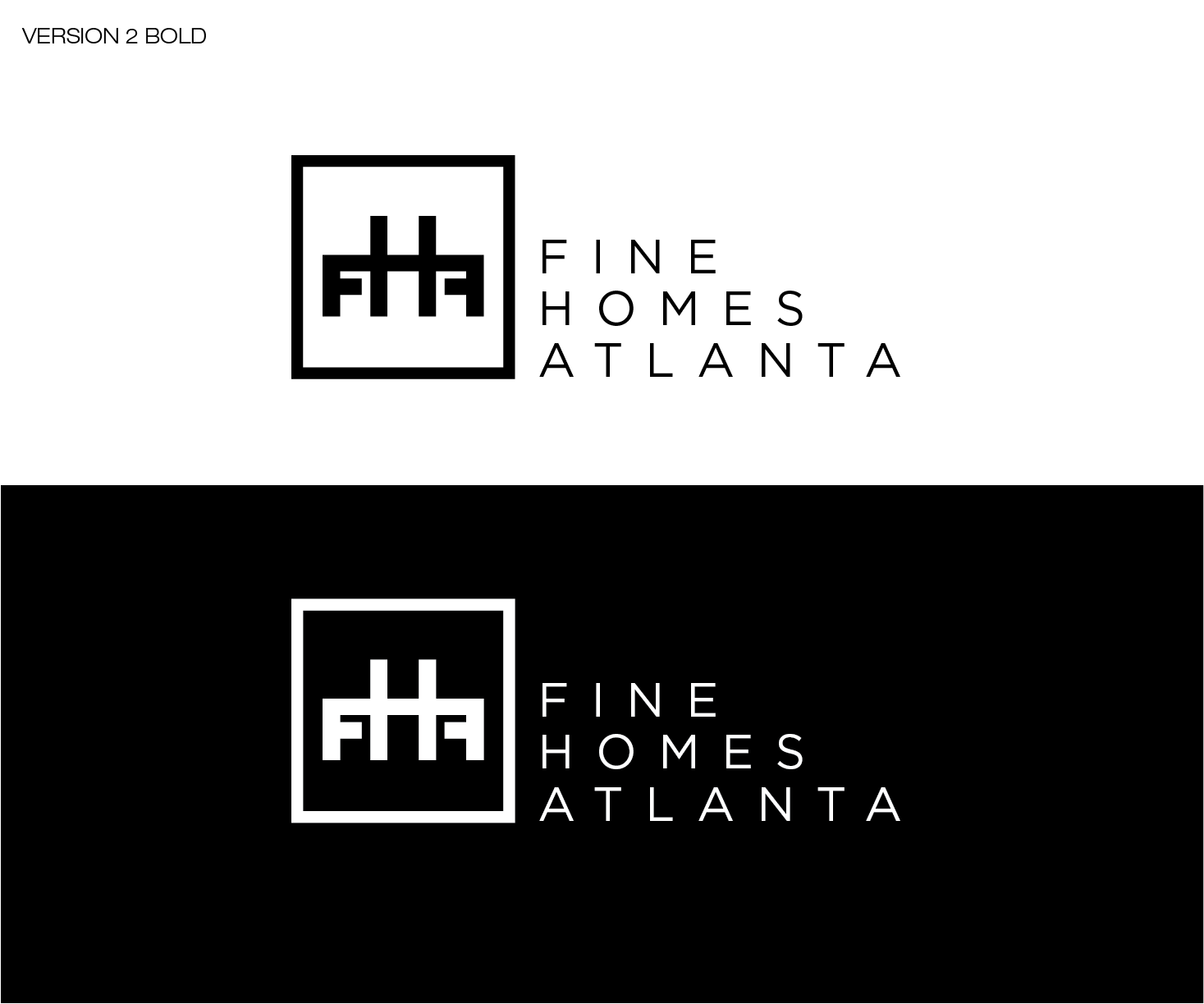 Logo Design by mariosigncom for Fine Homes Atlanta | Design #14603687