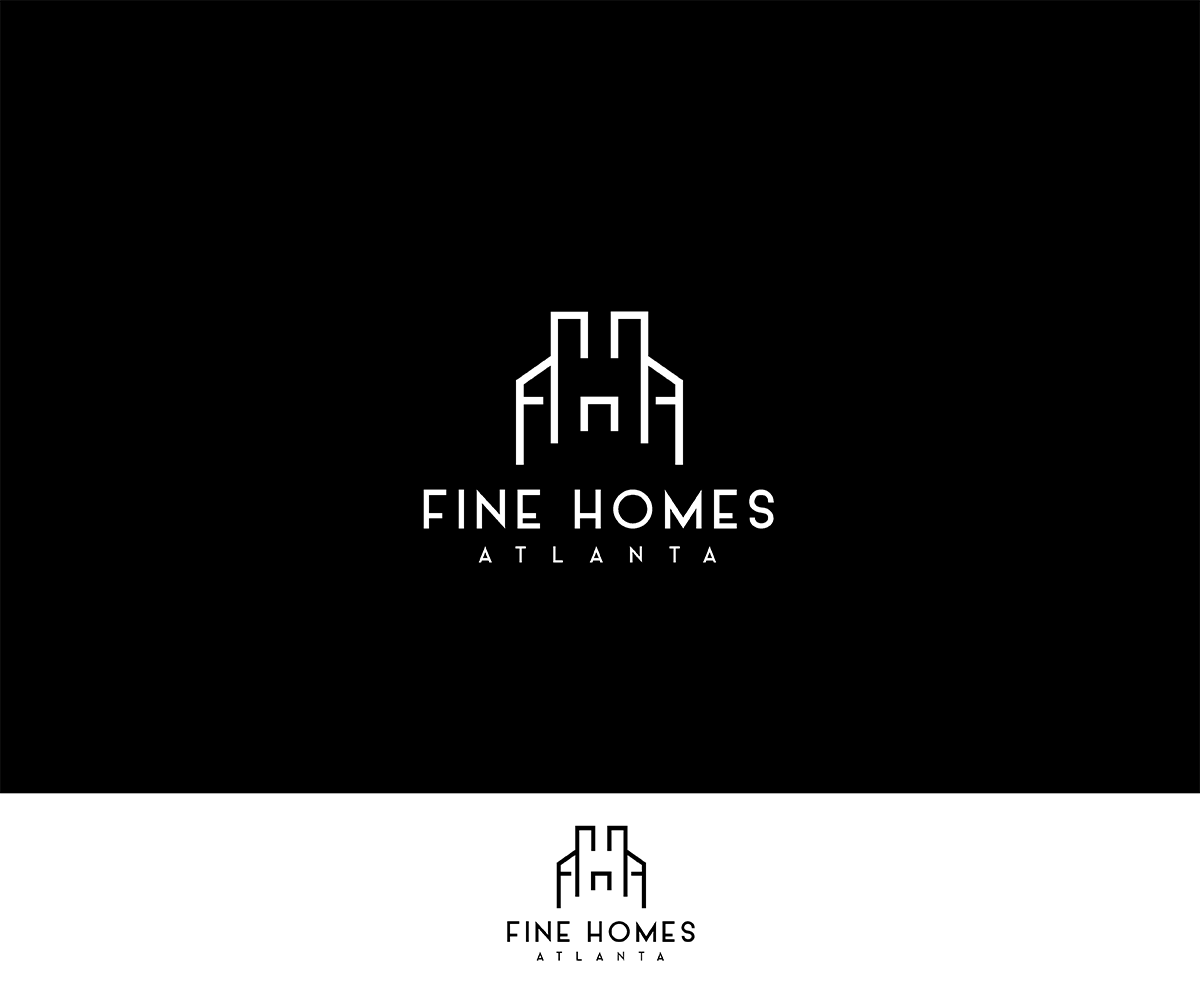 Diseño de Logo por saulogchito para Fine Homes Atlanta | Diseño #14273026