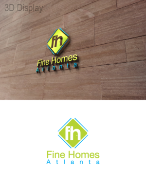 Logo Design by 3Guys for Fine Homes Atlanta | Design: #14197146