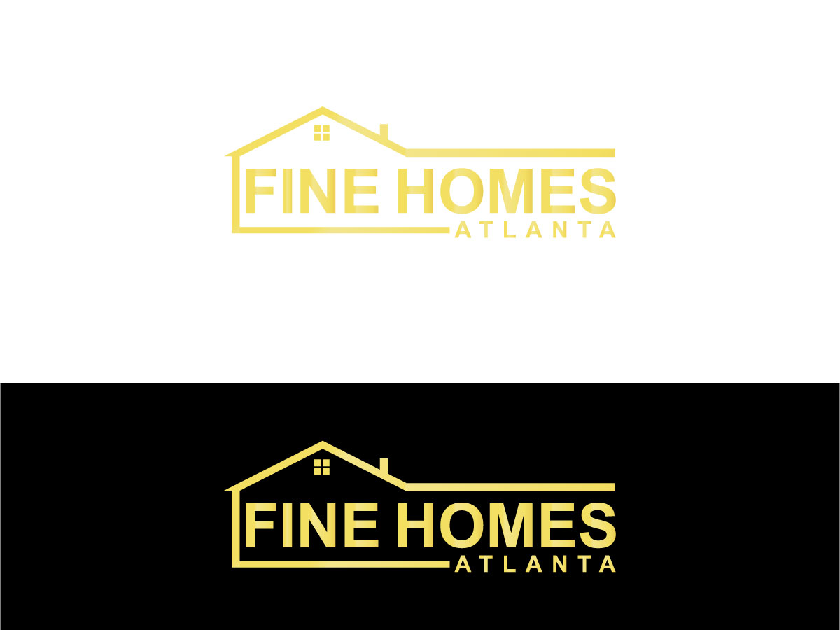 Diseño de Logo por BlueEyesbd para Fine Homes Atlanta | Diseño #14191536