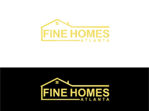 Logo-Design von BlueEyesbd für Fine Homes Atlanta | Design #14191536