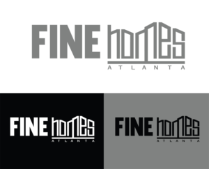Logo Design by kuya.P for Fine Homes Atlanta | Design: #14214651