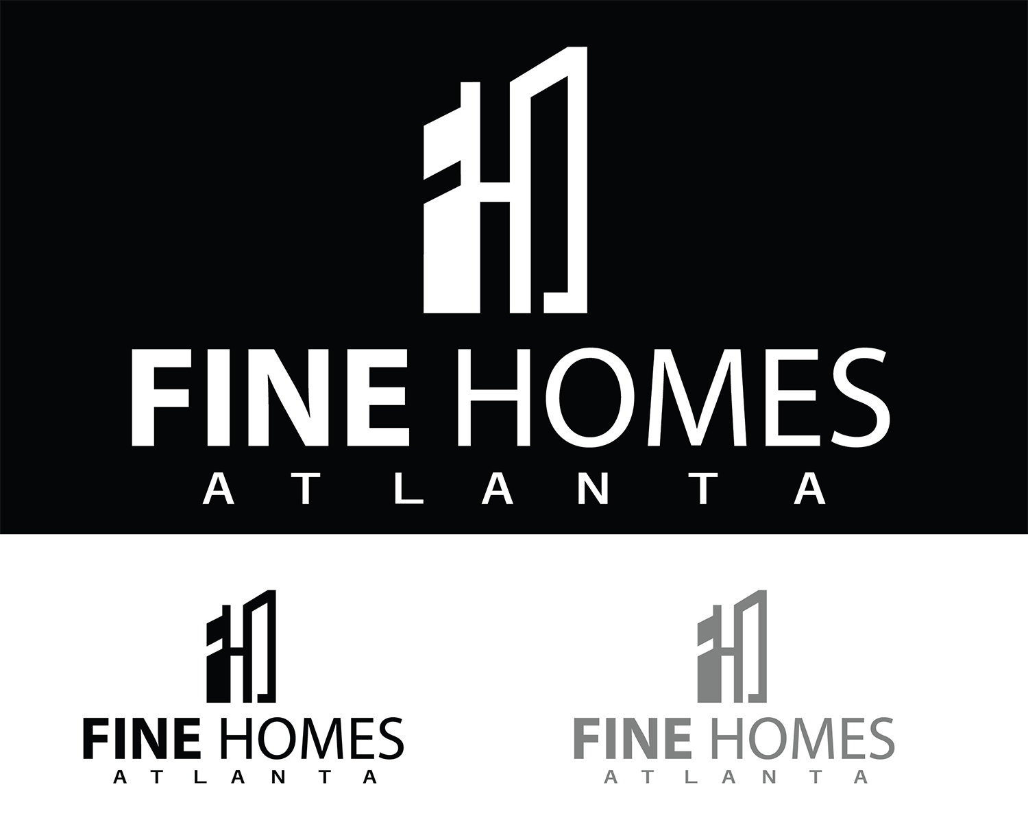 Logo-Design von kuya.P für Fine Homes Atlanta | Design #14214683