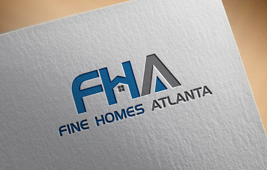 Logo Design by logout babu for Fine Homes Atlanta | Design #14189473