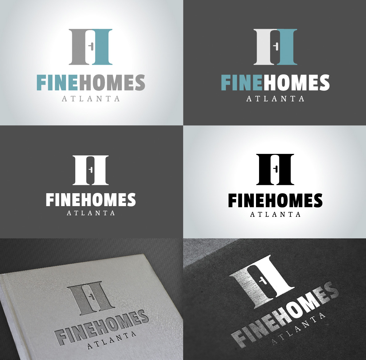 Logo Design by SunInLow for Fine Homes Atlanta | Design #14199456