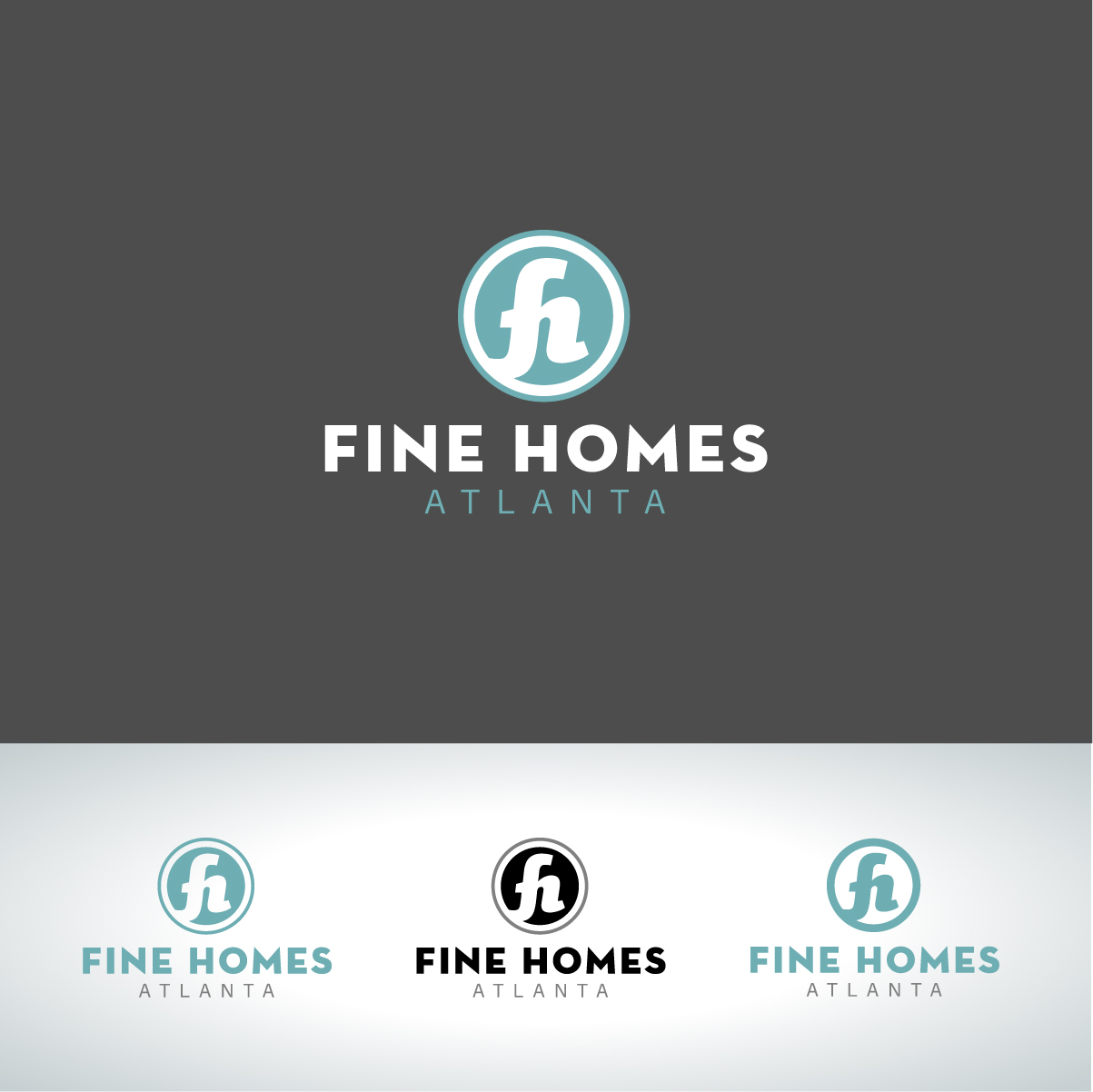 Diseño de Logo por SunInLow para Fine Homes Atlanta | Diseño #14199490