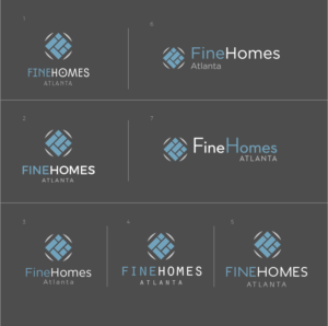 Logo Design by SunInLow for Fine Homes Atlanta | Design: #14294212