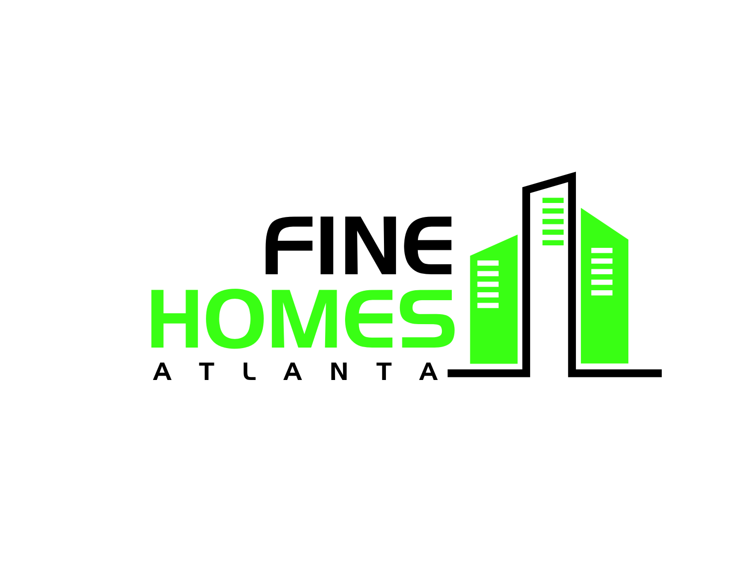 Logo Design by R16 for Fine Homes Atlanta | Design #14219620