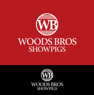 Diseño de Logo por Sujit Banerjee para Woods Bros. Showpigs | Diseño: #13843989