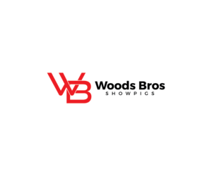 Diseño de Logo por marius.b para Woods Bros. Showpigs | Diseño: #13842131