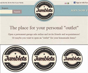 Logo Design by Kaushik Dobariya for Jumblets AB | Design: #2501966