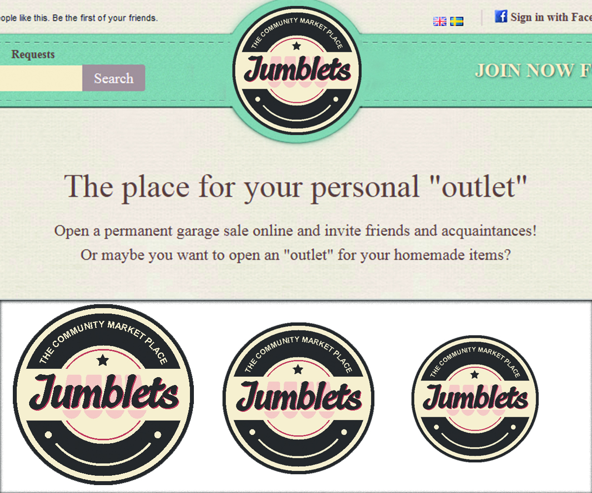 Logo Design by Kaushik Dobariya for Jumblets AB | Design #2501972