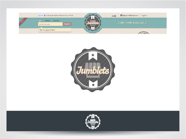 Logo Design by vhey for Jumblets AB | Design #2505555