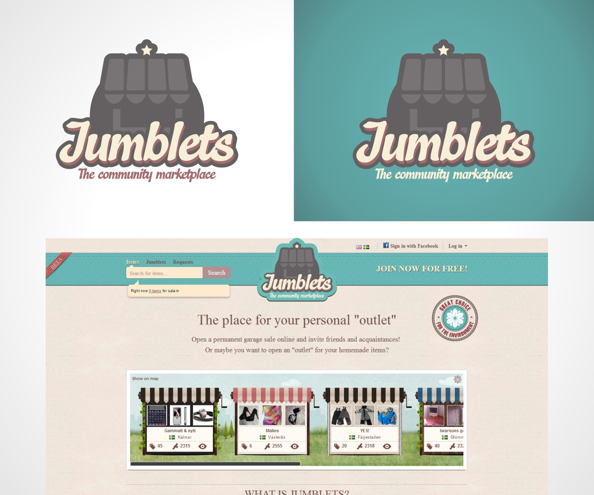 Diseño de Logo por MOH Studio para Jumblets AB | Diseño #2487533