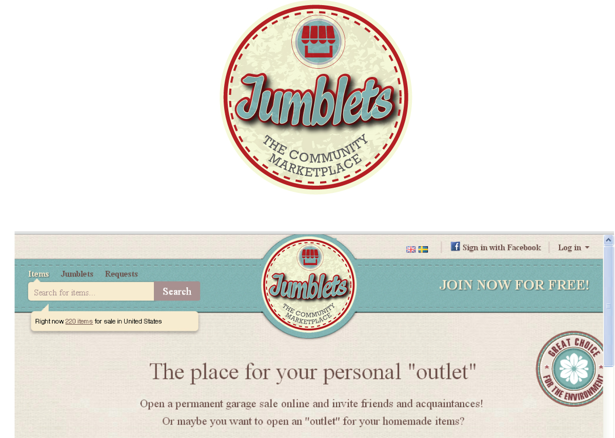 Diseño de Logo por Soula Vetter para Jumblets AB | Diseño #2496414