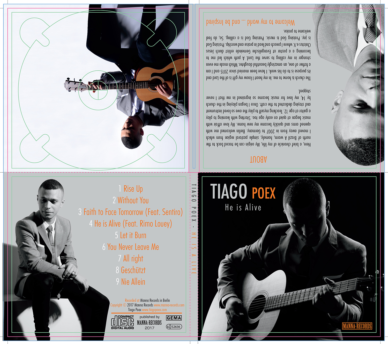 Design de Pochette de CD par Frank pour Tiago Poex | Design : #13914817