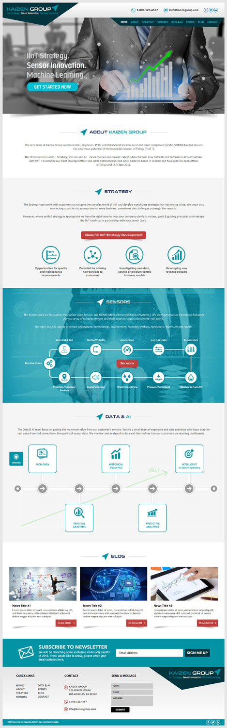 Web Design by -Marc- for this project | Design #13894835