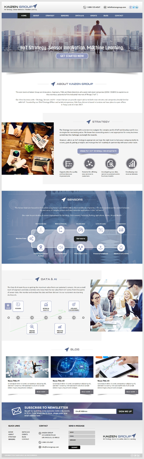 Web Design by -Marc- for this project | Design #13895926