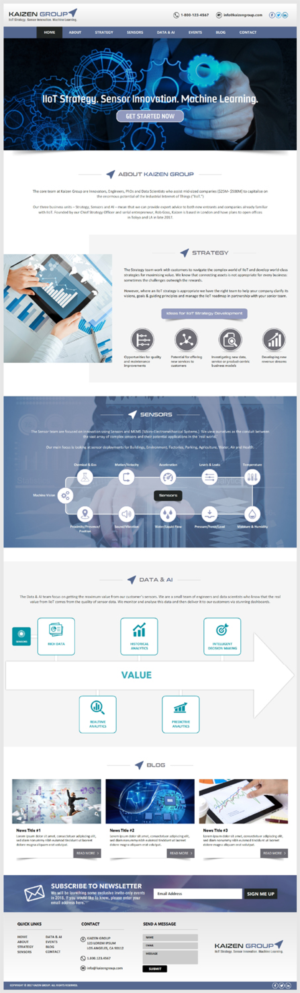 Web Design by -Marc- for this project | Design: #13954768