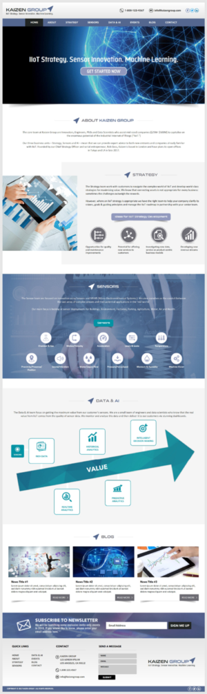 Web Design by -Marc- for this project | Design: #13955406