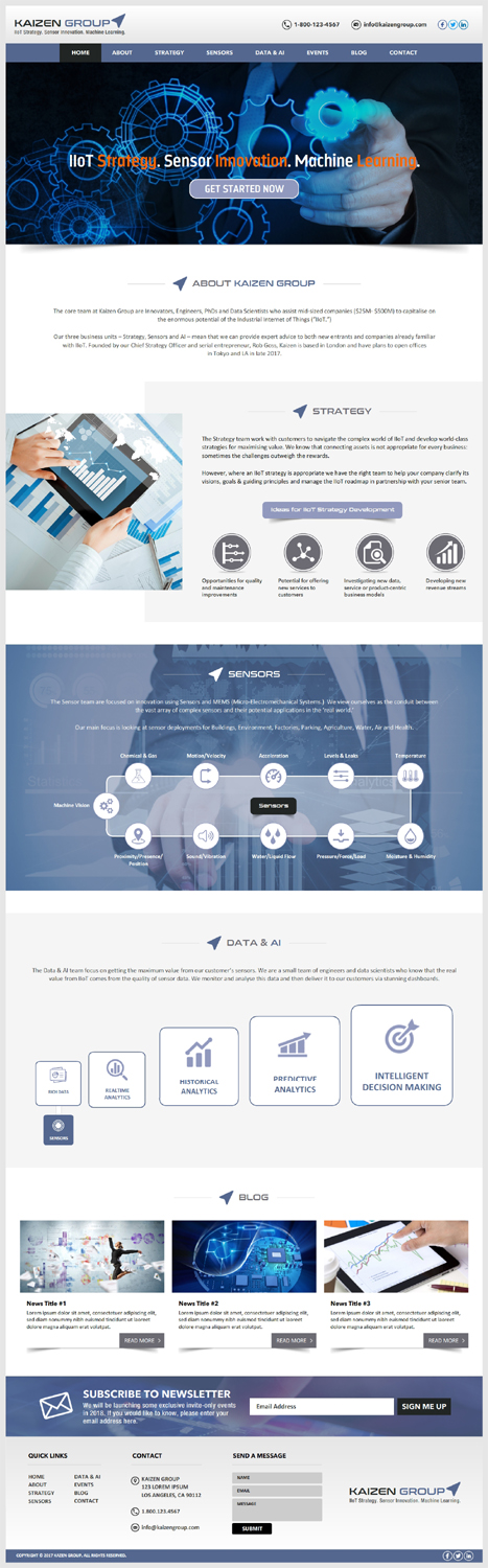 Diseño Web por -Marc- para este proyecto | Diseño #14008730