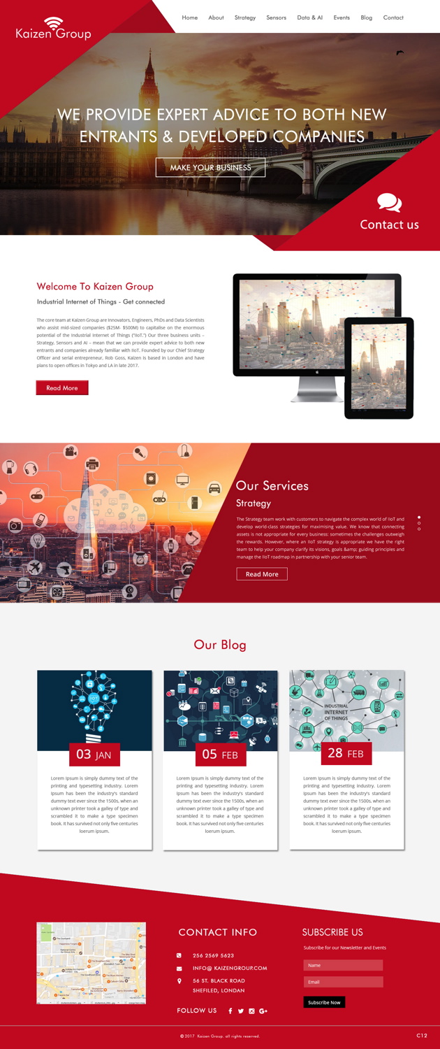 Web Design by pb for this project | Design #13844829