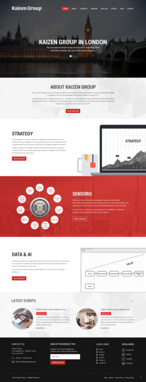 Web Design by pb for this project | Design: #13844830