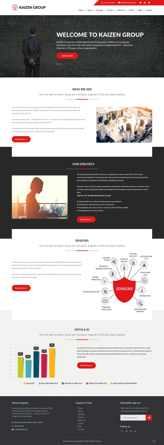 Web Design by pb for this project | Design #13844852