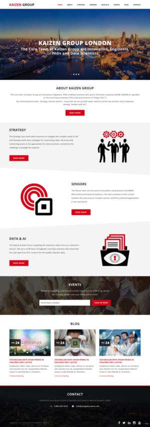 Web Design by pb for this project | Design: #13845122