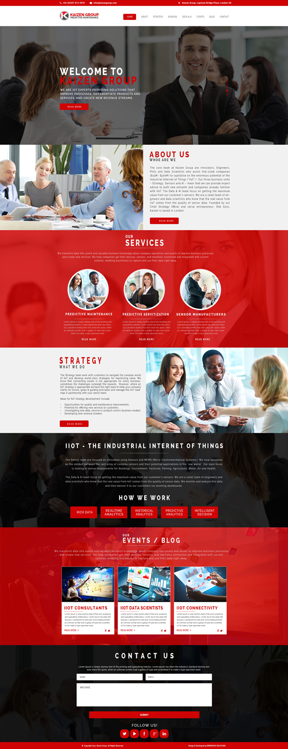 Web Design by Impressive Solutions for this project | Design #13883529