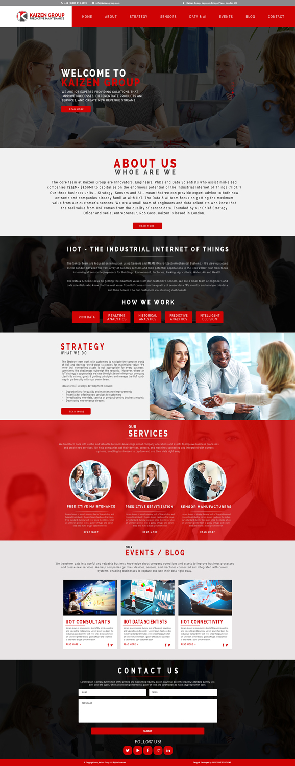 Web Design by Impressive Solutions for this project | Design #13883531