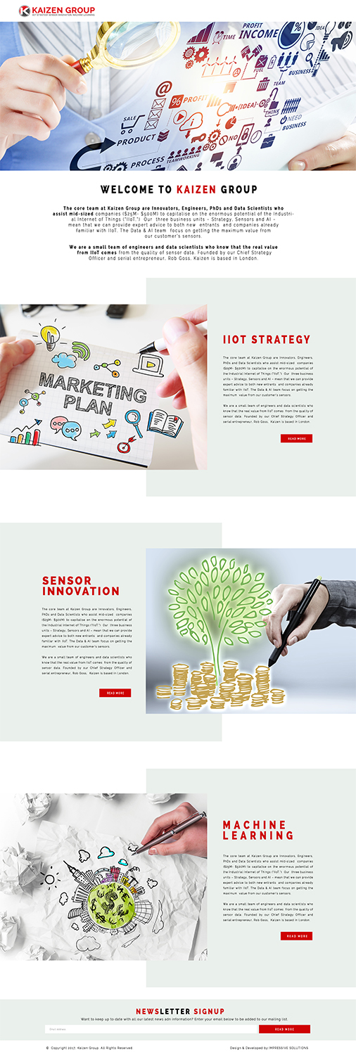 Web-Design von Impressive Solutions für dieses Projekt | Design #13920169
