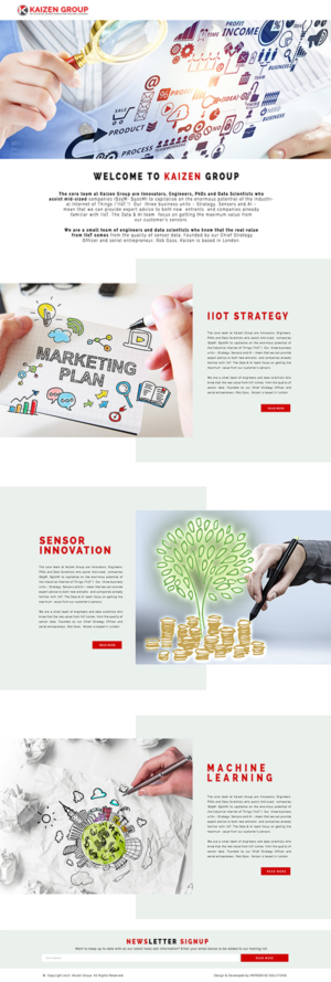 Diseño Web por Impressive Solutions para este proyecto | Diseño: #13920169