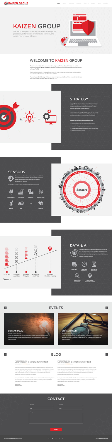 Web-Design von Impressive Solutions für dieses Projekt | Design #14086179