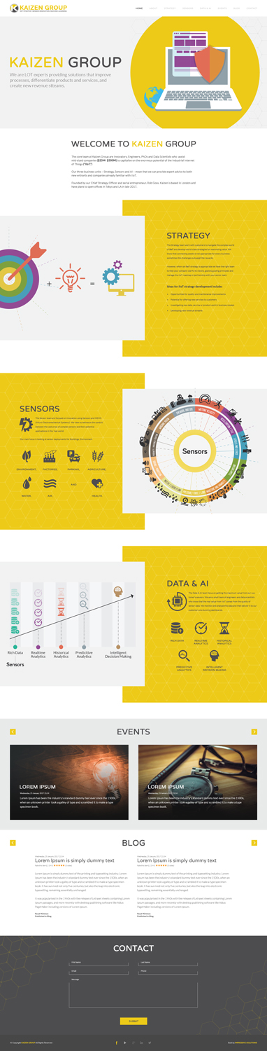 Web-Design von Impressive Solutions für dieses Projekt | Design #14097621