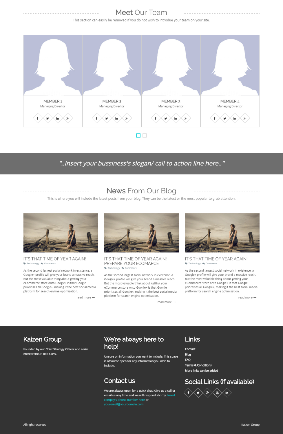 Web Design by DesignerStarr for this project | Design #13849078