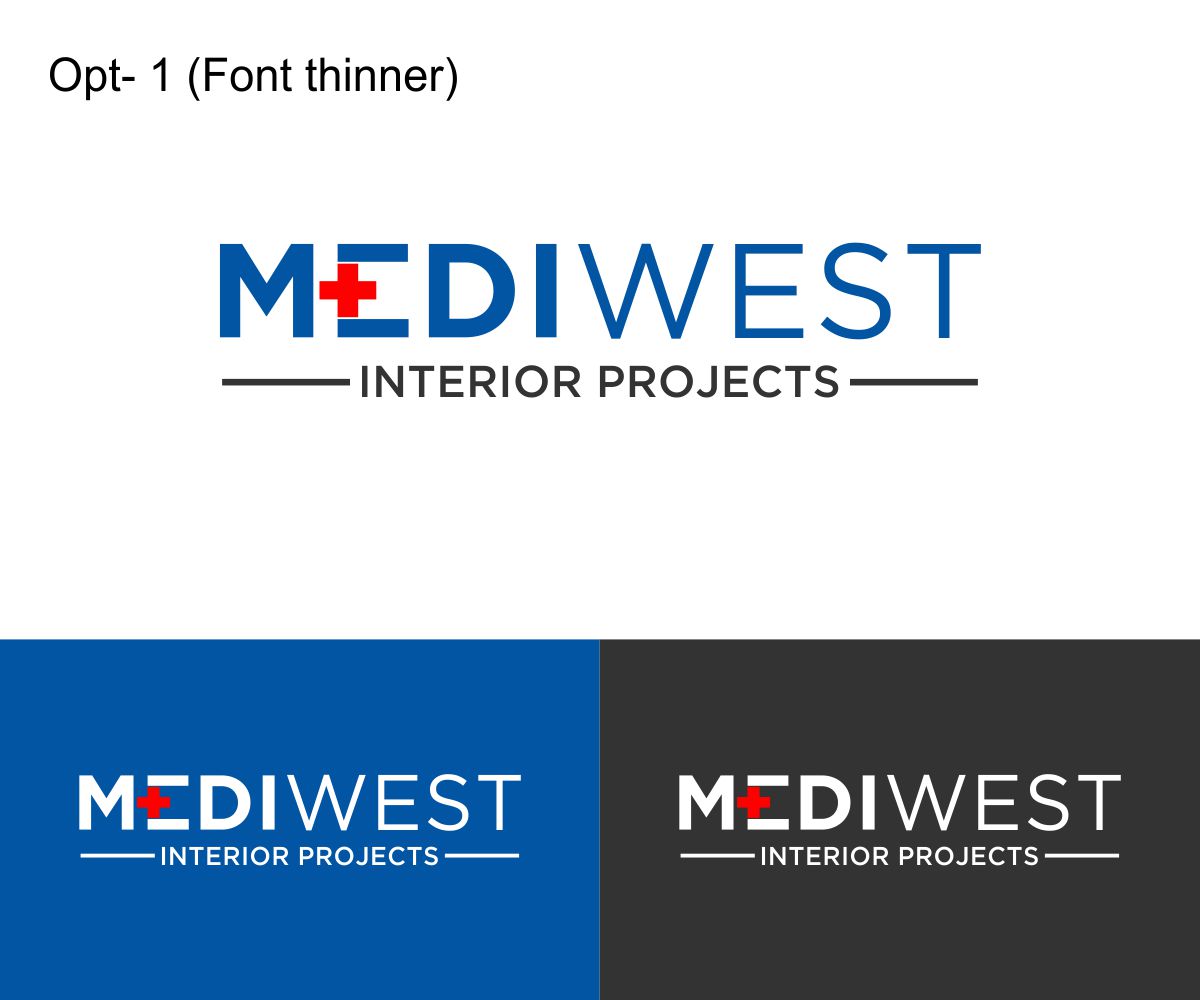 Diseño de Logo por FoxDesigns. para MediWest Interiors | Diseño #13878195