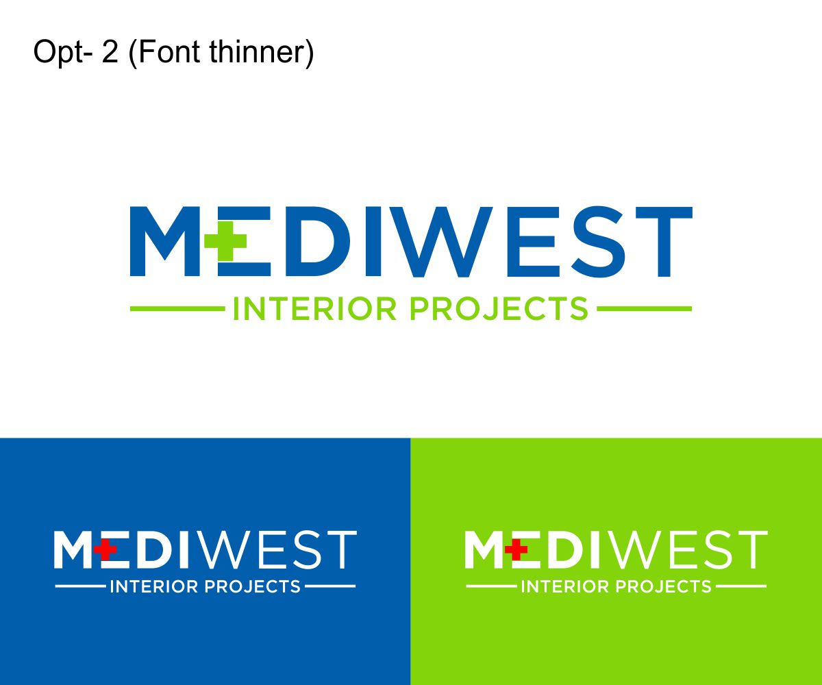 Diseño de Logo por FoxDesigns. para MediWest Interiors | Diseño #13878196