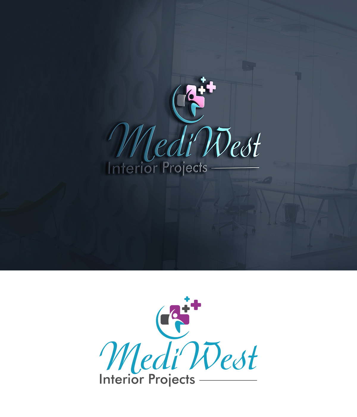 Diseño de Logo por supercreative para MediWest Interiors | Diseño #13882776