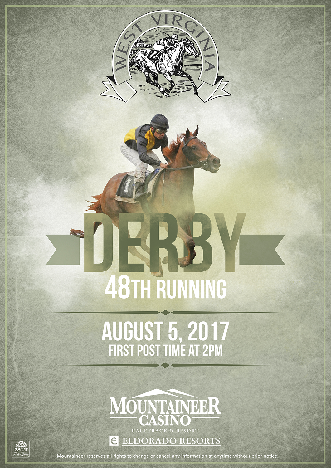 Poster Design by Billy Bonaros for Mountaineer Casino | Design #13860172