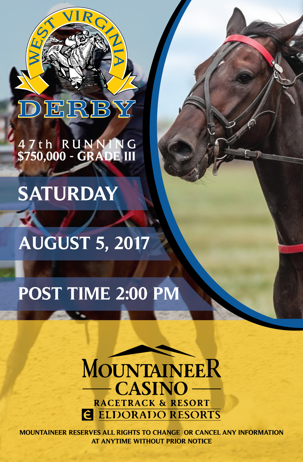 Poster Design by eMARK for Mountaineer Casino | Design #13965184