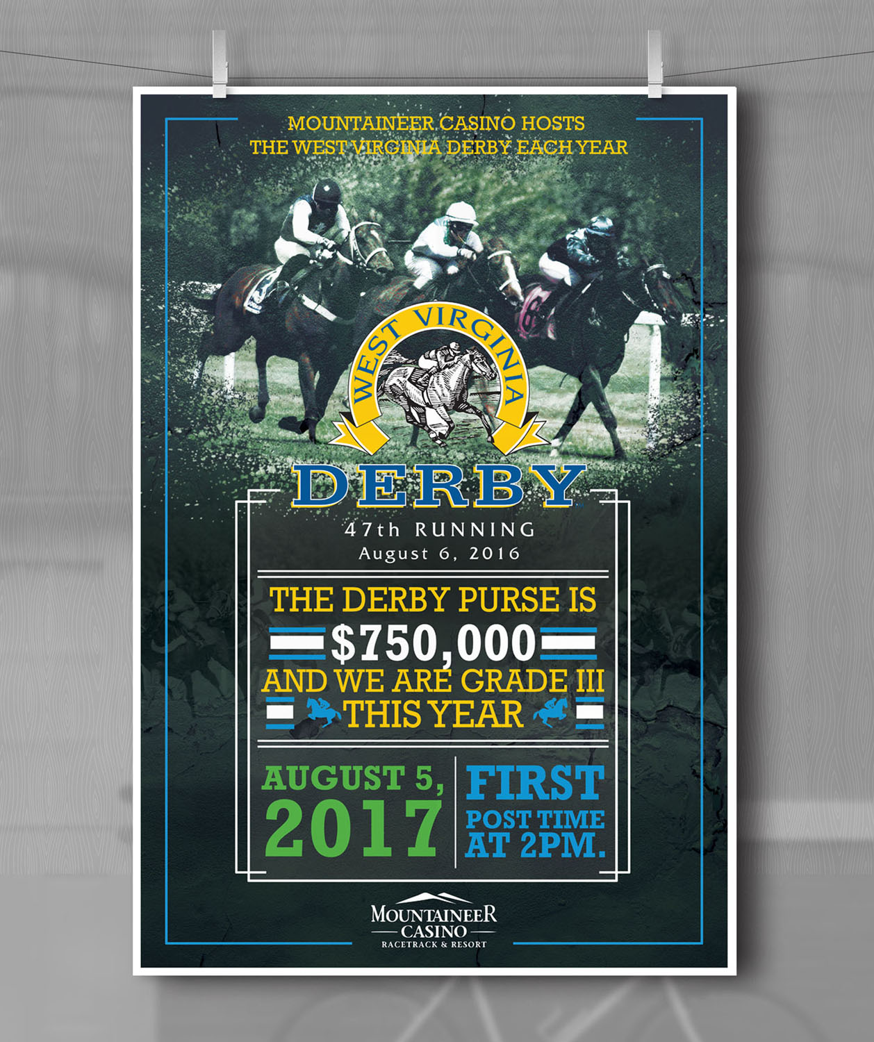 Poster Design by RGraphic for Mountaineer Casino | Design #13963894