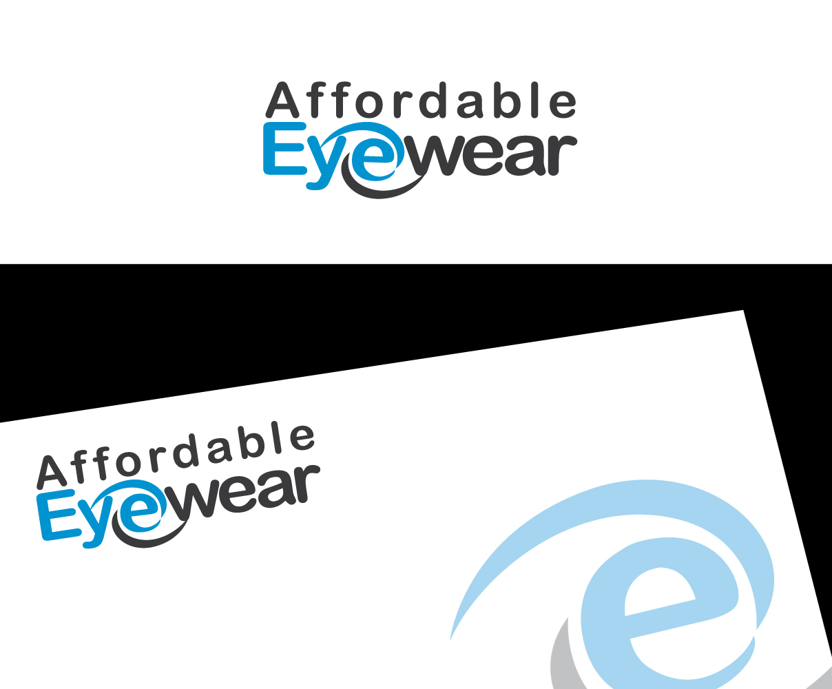 Logo Design by blue eye for Affordable Eyewear | Design #13921606