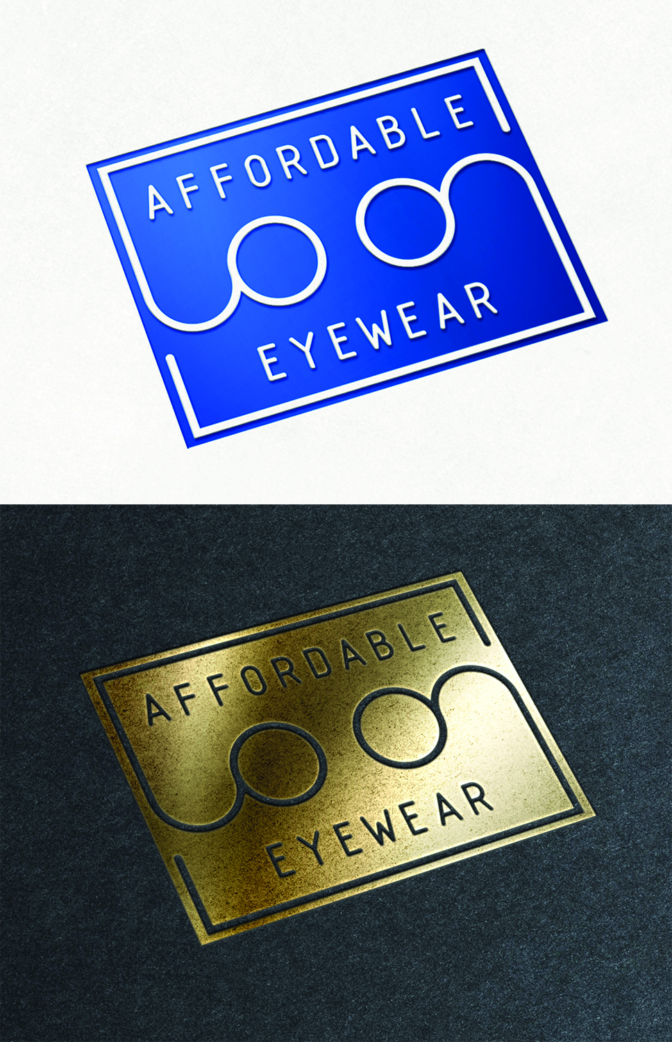 Logo Design by NAVENDU SHARMA for Affordable Eyewear | Design #13921667