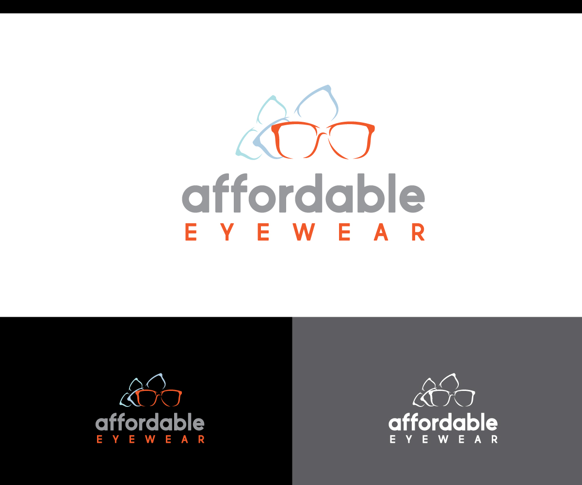 Logo Design by webeezine for Affordable Eyewear | Design #13837778
